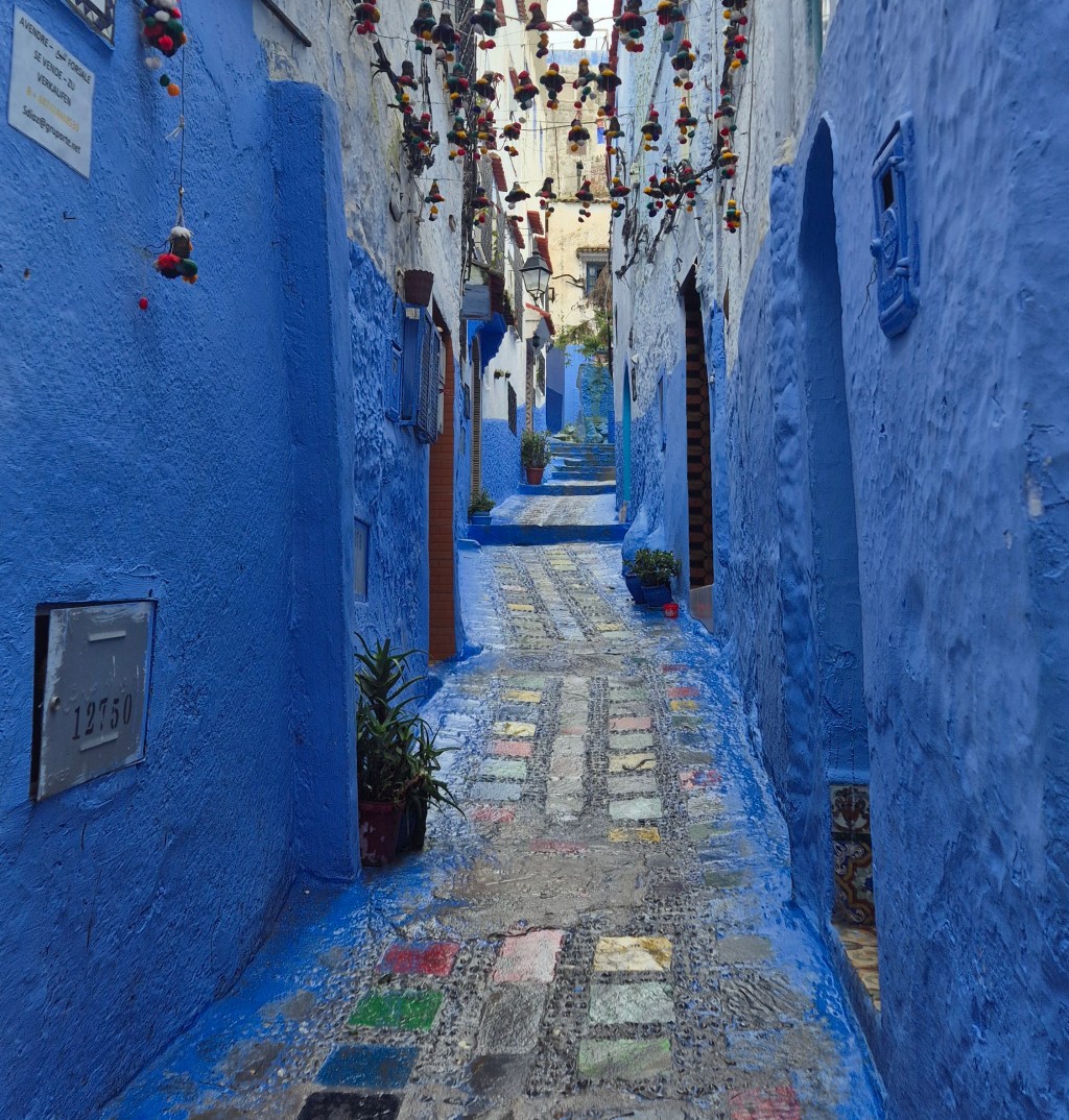 Blue city and heading&nbsp;south